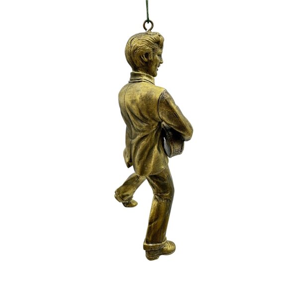Hallmark Keepsake Gold Crown Exclusive Elvis 1992 Brass-Tone Ornament QX562-4 - Picture 11 of 15